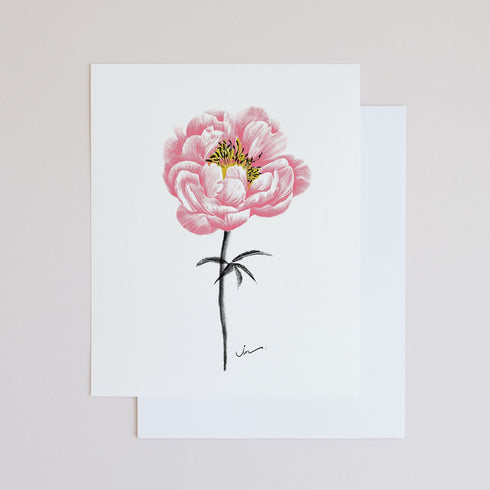 PINK PEONY POSTER
